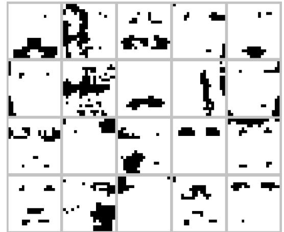 A figure from Algorithms for Boolean Matrix Factorization using Integer Programming