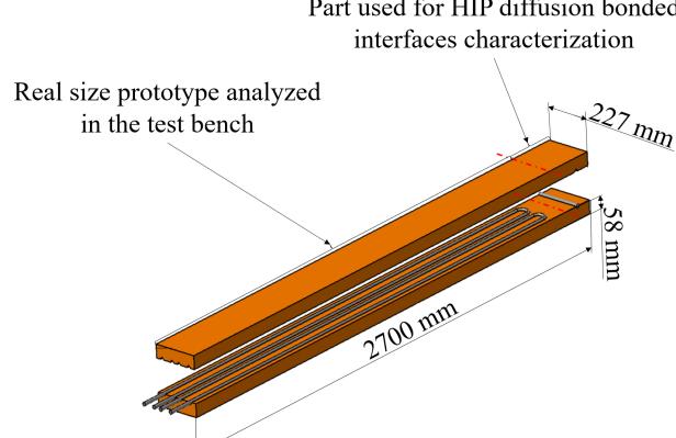 A figure from Hot isostatic pressing assisted diffusion bonding for application to the Super Proton Synchrotron internal beam dump at CERN