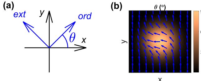 A figure from Interplay between diffraction and the Pancharatnam-Berry phase in inhomogeneously twisted anisotropic media