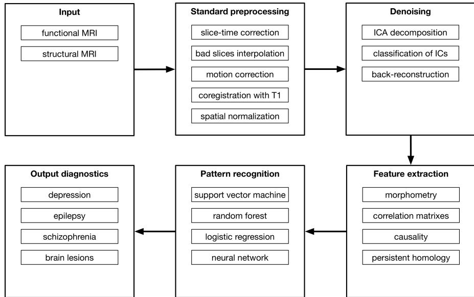 A figure from fMRI: preprocessing, classification and pattern recognition