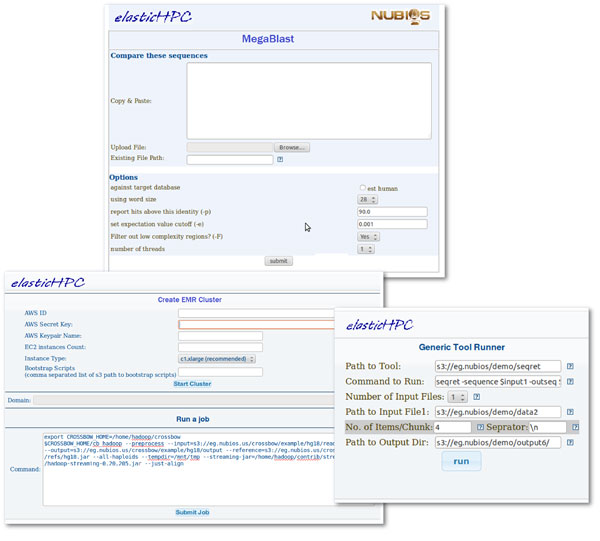 A figure from Personalized cloud-based bioinformatics services for research and education: use cases and the <i> elasticHPC </i> package