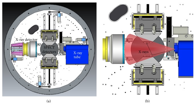 A figure from Feasibility and Initial Performance of Simultaneous SPECT-CT Imaging Using a Commercial Multi-Modality Preclinical Imaging System