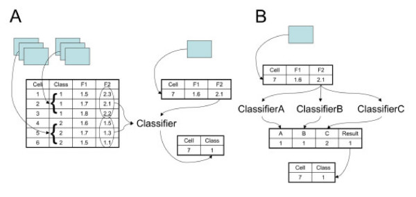 A figure from A graphical model approach to automated classification of protein subcellular location patterns in multi-cell images