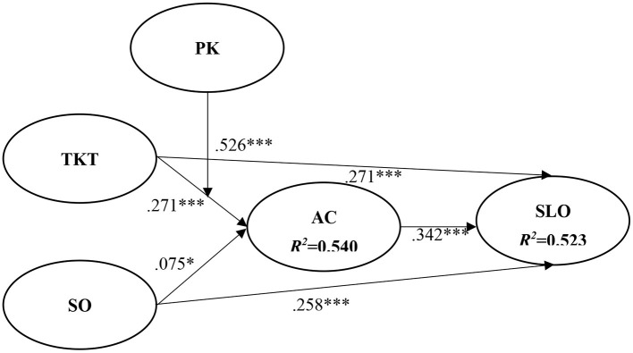 A figure from Use of Knowledge Transfer Theory to Improve Learning Outcomes of Cognitive and Non-cognitive Skills of University Students: Evidence From Taiwan