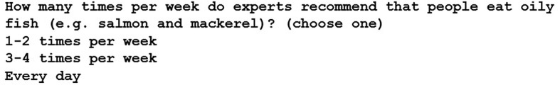 A figure from Comparative analysis of AI on human nutrition knowledge: Evaluating large language model-based conversational agents against dietetics students and the general population AI and human nutrition knowledge
