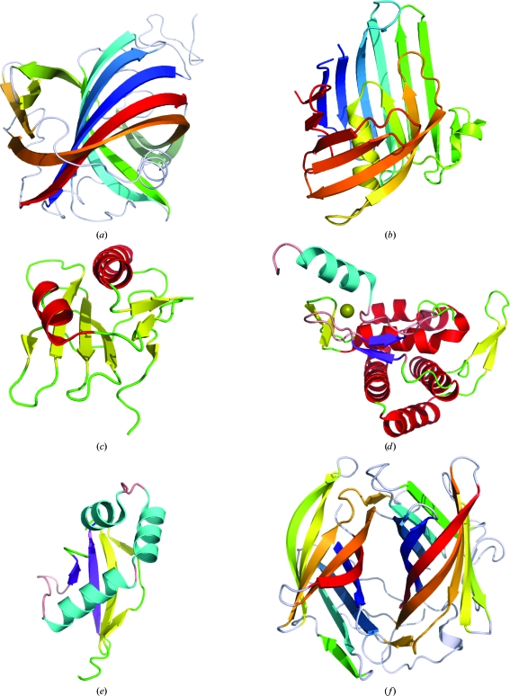 A figure from Structural classification of proteins and structural genomics: new insights into protein folding and evolution Structural classification of proteins