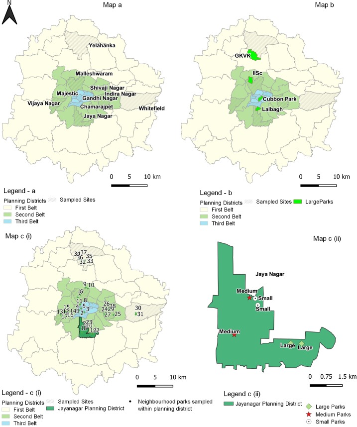 A figure from Building biodiversity in neighbourhood parks in Bangalore city, India: Ordinary yet essential Building biodiversity in neighbourhood parks in Bangalore city, India