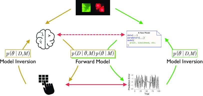 A figure from Revealing Neurocomputational Mechanisms of Reinforcement Learning and Decision-Making With the hBayesDM Package