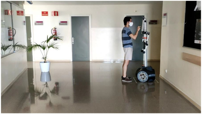 A figure from Evaluation of the Path-Tracking Accuracy of a Three-Wheeled Omnidirectional Mobile Robot Designed as a Personal Assistant