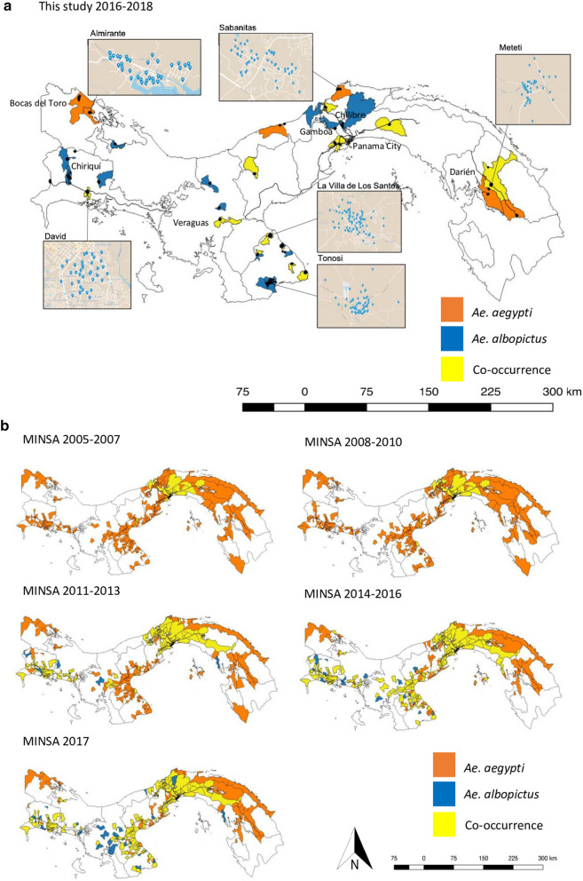 A figure from The role of heterogenous environmental conditions in shaping the spatiotemporal distribution of competing <i> Aedes </i> mosquitoes in Panama: implications for the landscape of arboviral disease transmission